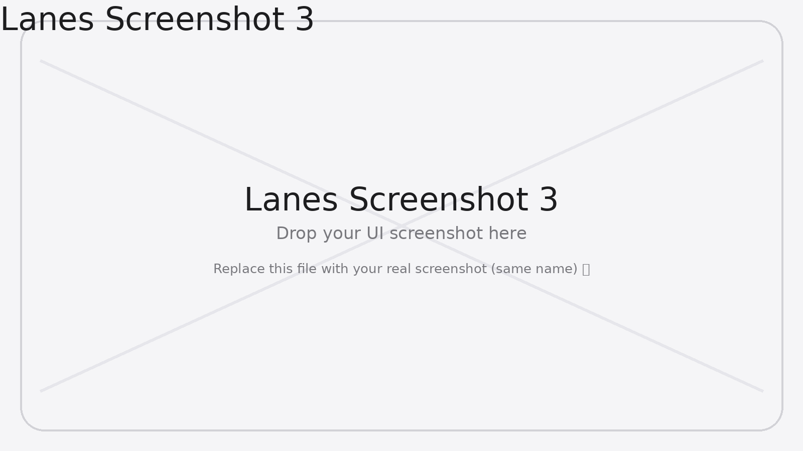 Lanes™ screenshot 3